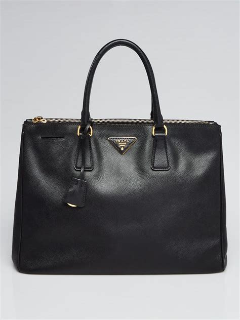 prada saffiano leather tote bn1786 black|prada saffiano cuir leather tote.